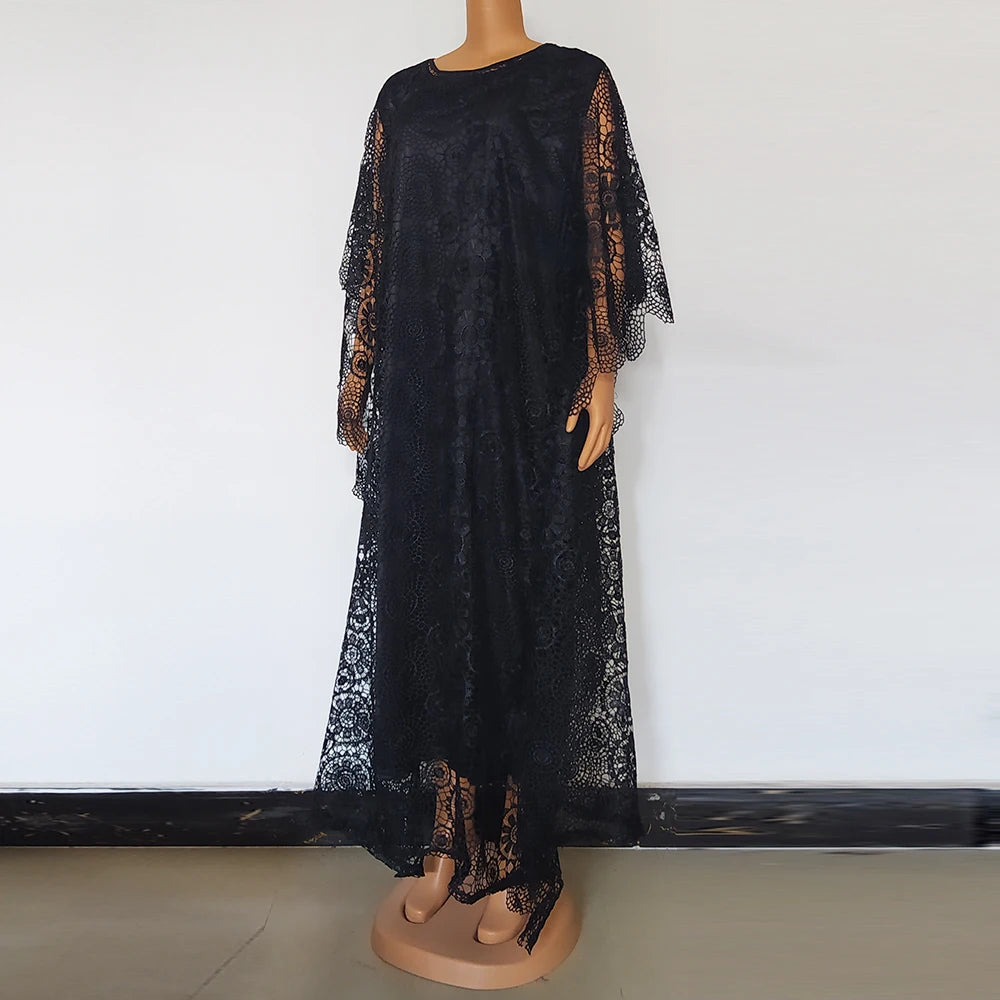 Robe africaine pour femmes, vêtements pour dames, voile sexy, tissu bazin, usage quotidien
