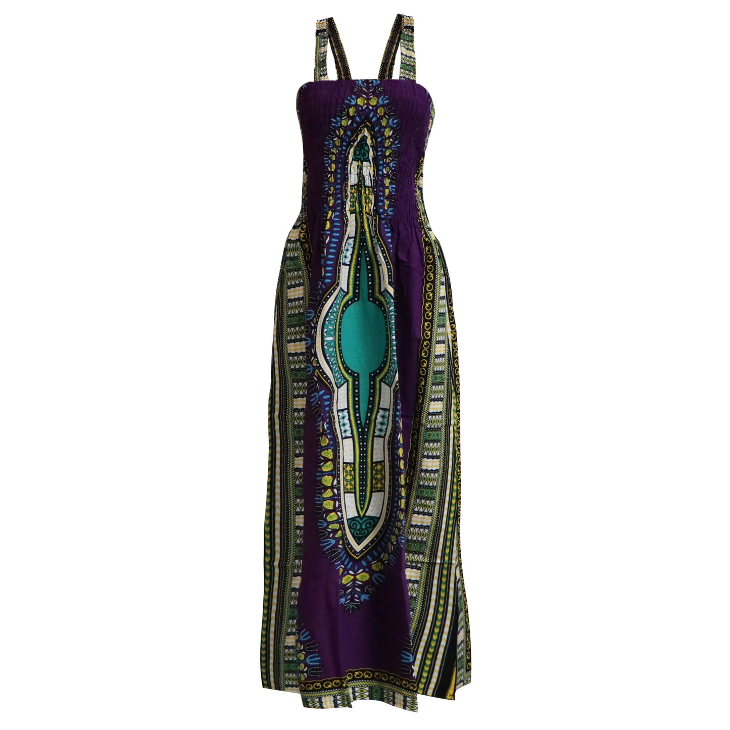 Robe africaine pour femme – Robe d’été Dashiki dos nu, décontractée et sexy, idéale pour la plage et les vacances